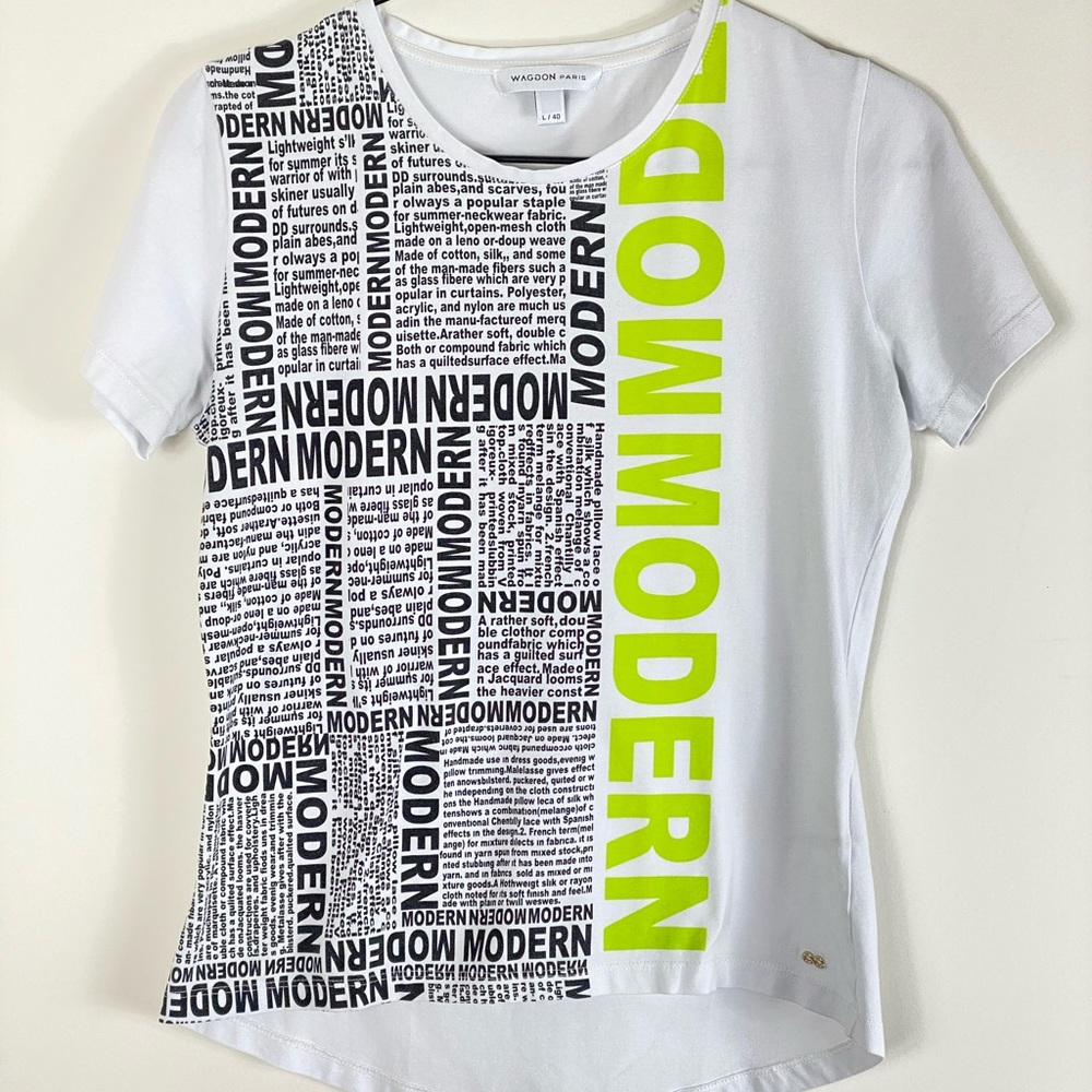 Waggon Paris Graphic Short Sleeve Luxury T-Shirt